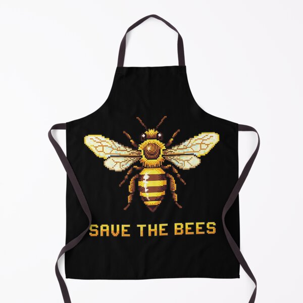 Item preview, Save the Bees – Pixel Art designed and sold by ART-POD-PL.