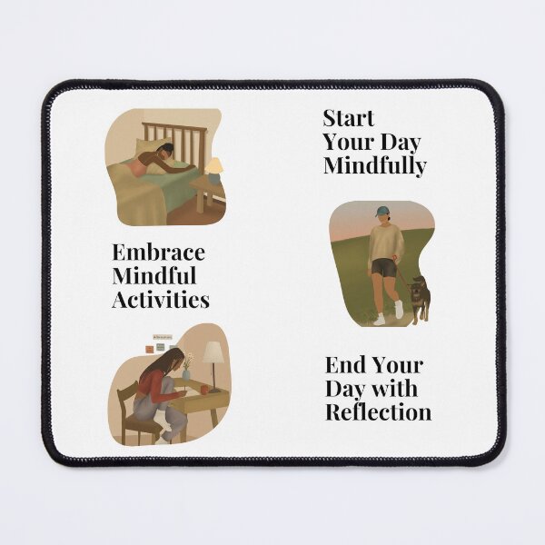 Item preview, Tips to Embrace Mindfulness with a Stoic Touch designed and sold by LexaArtworks.
