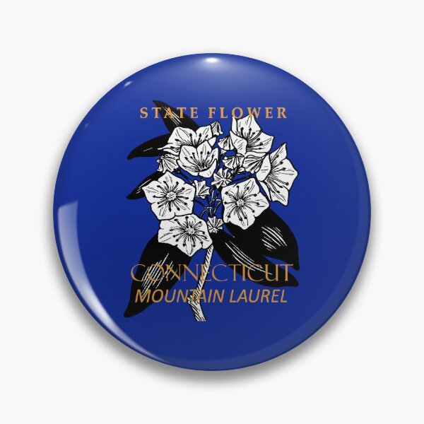 Item preview, Connecticut Territory Flower Mountain Laurel designed and sold by taiche.