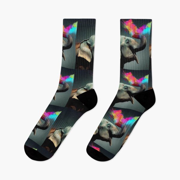 Item preview, The Elephant of Colors designed and sold by NatStock.