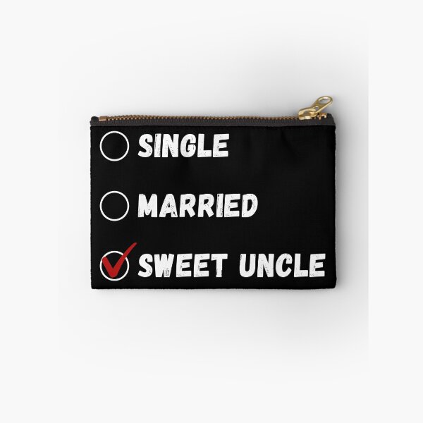 Item preview, Single Married Sweet Uncle, Funny Uncle Shirt designed and sold by Sleepy Cat Design.