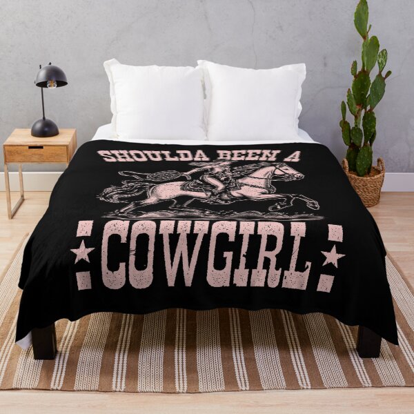 Item preview, Retro Western Shoulda Been A Cowgirl designed and sold by Jcat7.