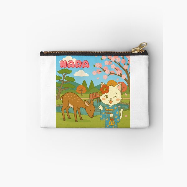 Item preview, Nara Spring – Tsubaki & the Bowing Deer designed and sold by NEKOKO BIYORI.