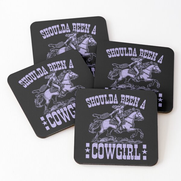 Item preview, Retro Western Shoulda Been A Cowgirl designed and sold by Jcat7.