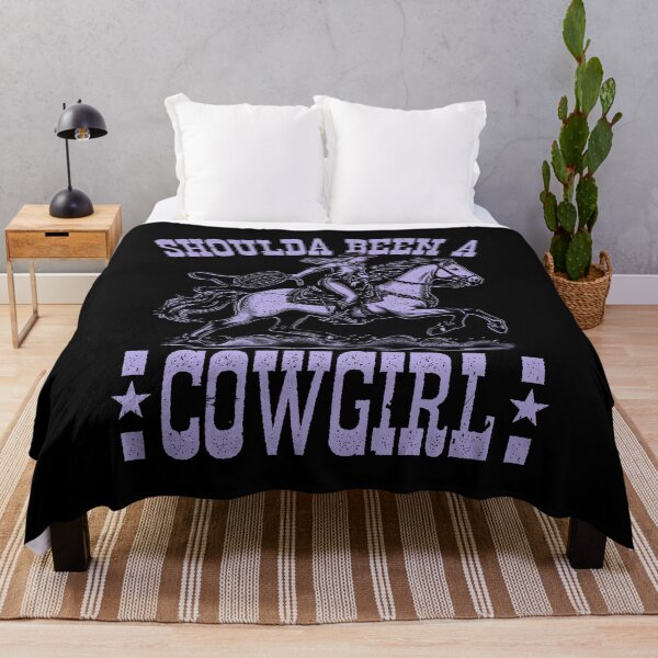 Item preview, Retro Western Shoulda Been A Cowgirl designed and sold by Jcat7.