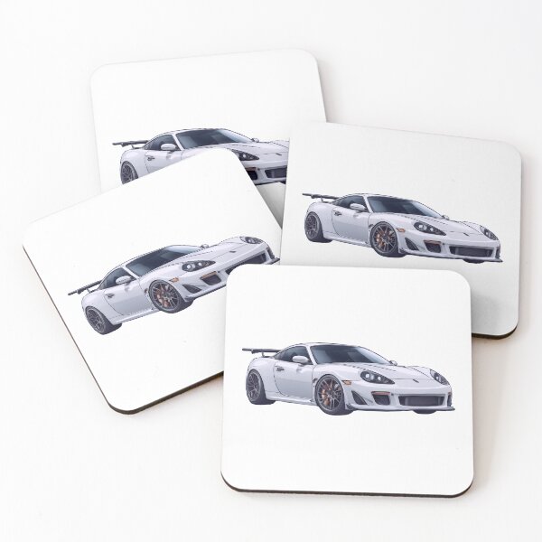 Item preview, Sleek White Performance Car  designed and sold by DMNindustries.
