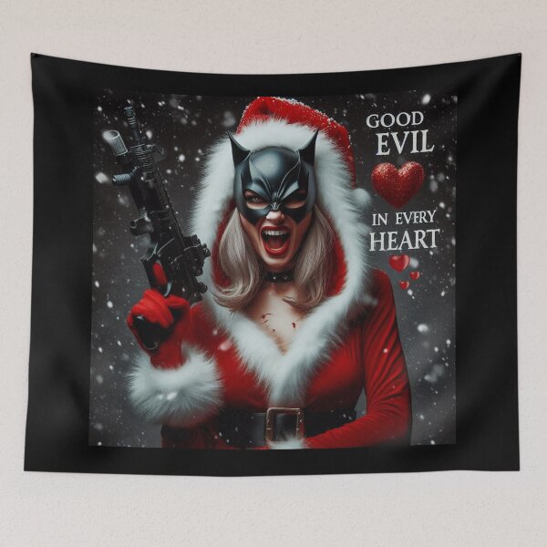 Item preview, Rebel Santa Mask Gun Blood designed and sold by Voodoo Store Paranormal Collections.