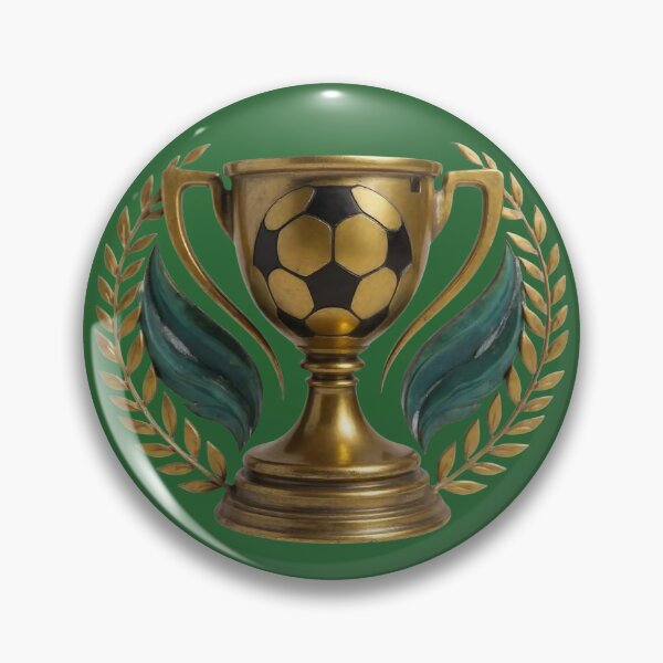 Item preview, Realistic Football Trophy 2025-2026 - Classic Soccer Award Design, fantasy football Trophy Winner designed and sold by TheGaliyaStudio.