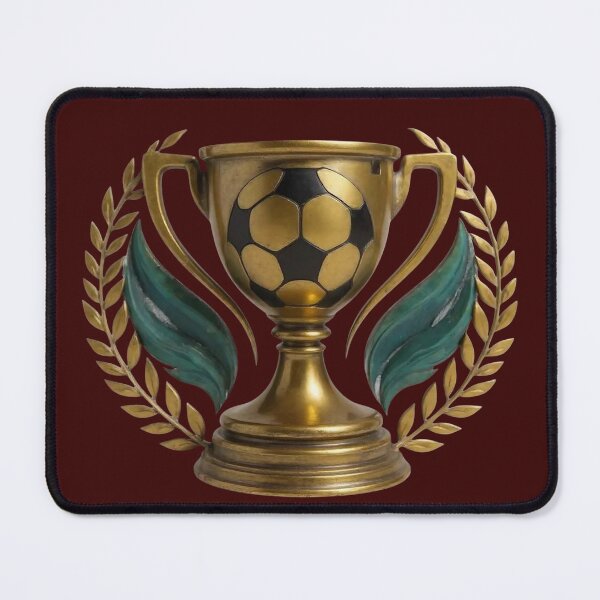 Item preview, Realistic Football Trophy 2025-2026 - Classic Soccer Award Design, fantasy football Trophy Winner designed and sold by TheGaliyaStudio.
