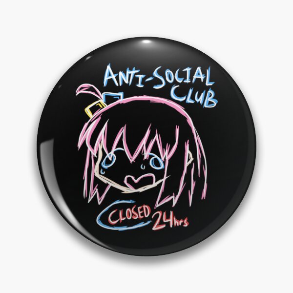 Item preview, Bocchi Anti-Social Club Closed 24Hrs designed and sold by warda-shop.