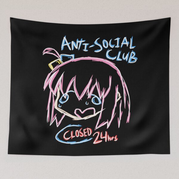Item preview, Bocchi Anti-Social Club Closed 24Hrs designed and sold by warda-shop.
