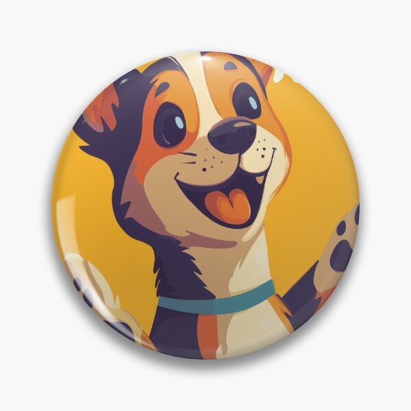 Item preview, Funny Dog – “I’m Pawsitively Alzee!” – Bold Cartoon Design designed and sold by Thorrdu.