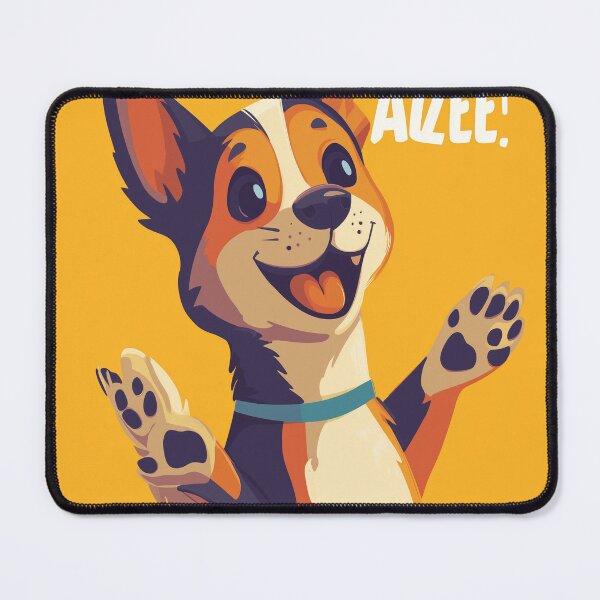 Item preview, Funny Dog – “I’m Pawsitively Alzee!” – Bold Cartoon Design designed and sold by Thorrdu.