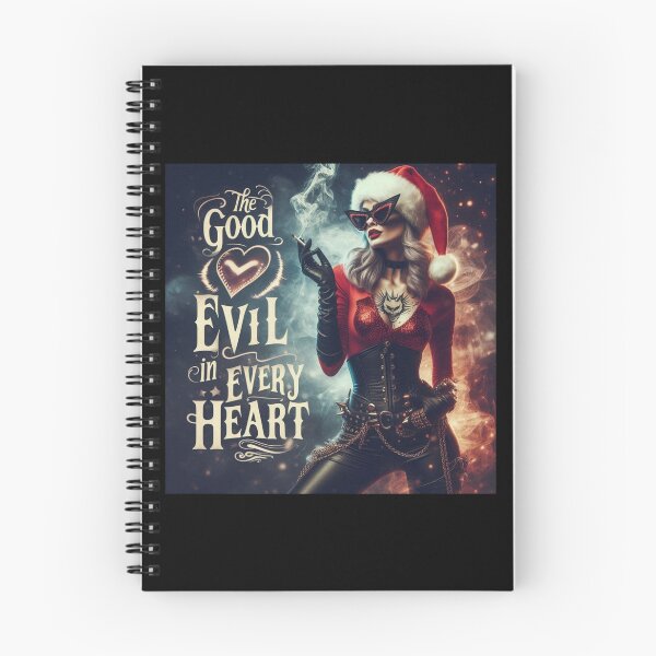 Item preview, Punk Santa Demon Smoke Heart designed and sold by Voodoo Store Paranormal Collections.
