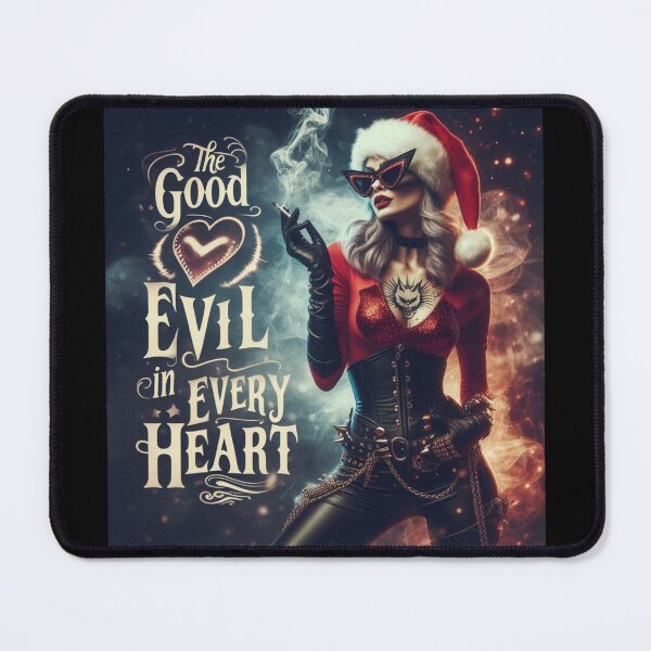 Item preview, Punk Santa Demon Smoke Heart designed and sold by Voodoo Store Paranormal Collections.