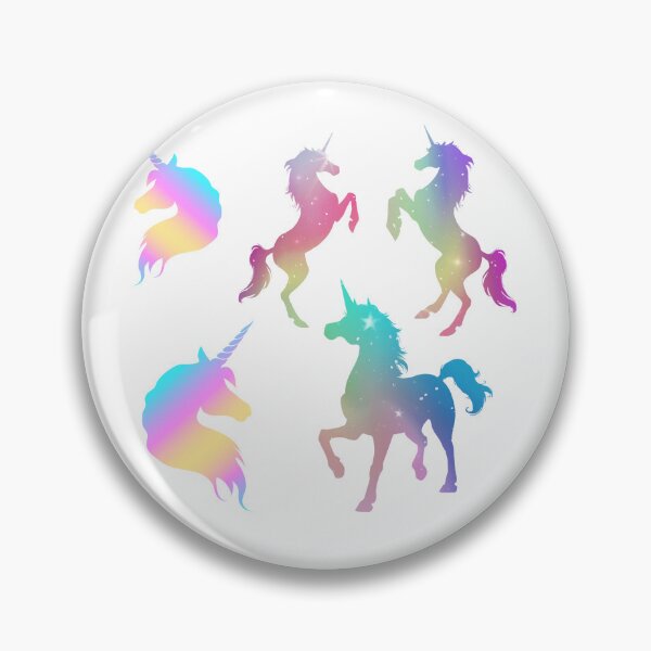 Item preview, Holographic Style Unicorn Stickers | magical Horse | Fantasy designed and sold by Ishtar Park Equine Shop.