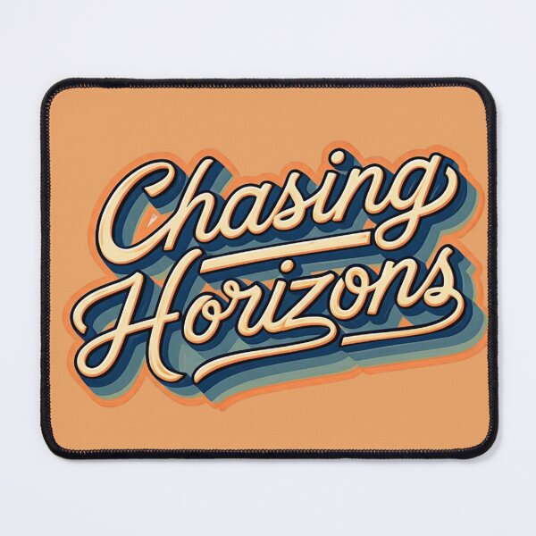 Item preview, Chasing Horizons Retro Typography Design designed and sold by PrintBreeze.