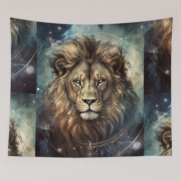 Item preview, Leo Zodiac Sign designed and sold by NettiesWallArt.