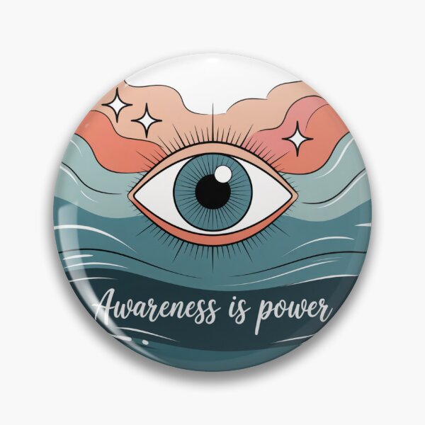 Item preview, Awareness Is Power – Eye of Intuition Design designed and sold by ArtByYunus.
