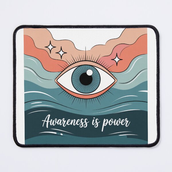 Item preview, Awareness Is Power – Eye of Intuition Design designed and sold by ArtByYunus.