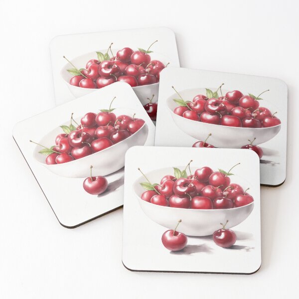 Item preview, cherries in a bowl designed and sold by Museum Of Non-Existing Art.