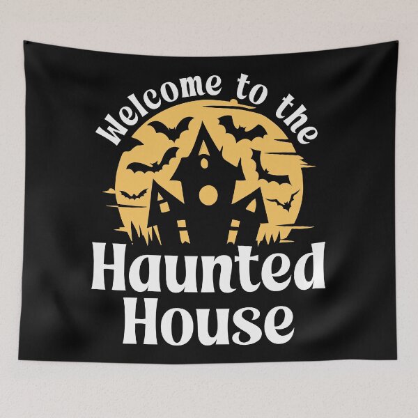Item preview, Welcome to the Haunted House designed and sold by PaulSDesign.