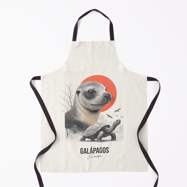Item preview, Galápagos – Sea Lions and Giant Tortoises designed and sold by EdwinkOne.