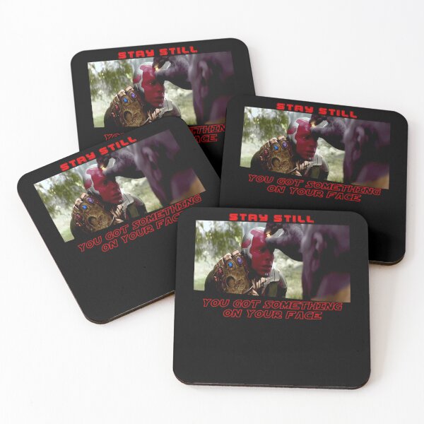 Item preview, Stay Still Thanos You Got Something On Your Face Meme designed and sold by warda-shop.