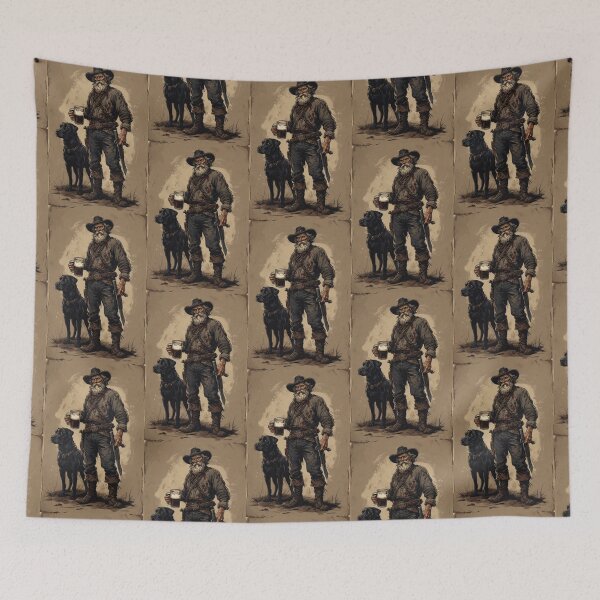 Item preview,  Cowboy, Dog & Beer designed and sold by Buckwig.