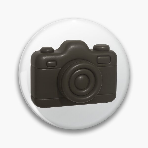 Item preview, Inflated retro camera bubble isolated on transparent background, AI generated designed and sold by dvoevnore.