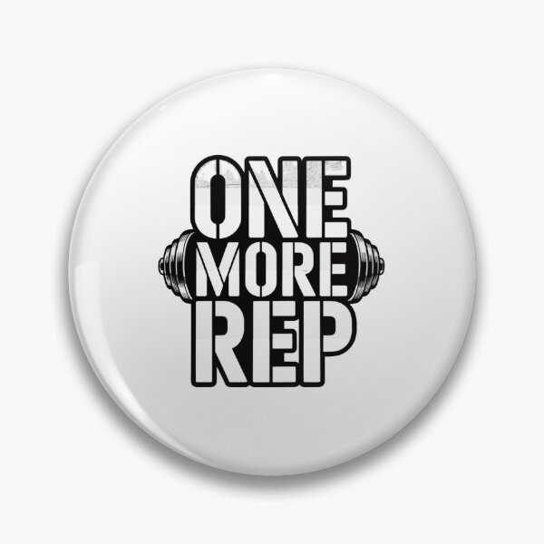 Item preview, One More Rep – Fitness Grit Barbell Design designed and sold by ArtByYunus.