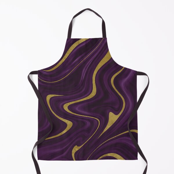 Item preview, Dark Purple Black Gold Glam Marble designed and sold by svarupa.