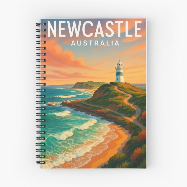 Item preview, Nobbys Headland and Lighthouse at Newcastle, NSW designed and sold by Aryabek.