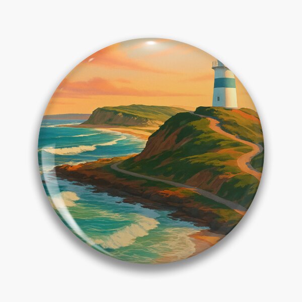 Item preview, Nobbys Headland and Lighthouse at Newcastle, NSW designed and sold by Aryabek.