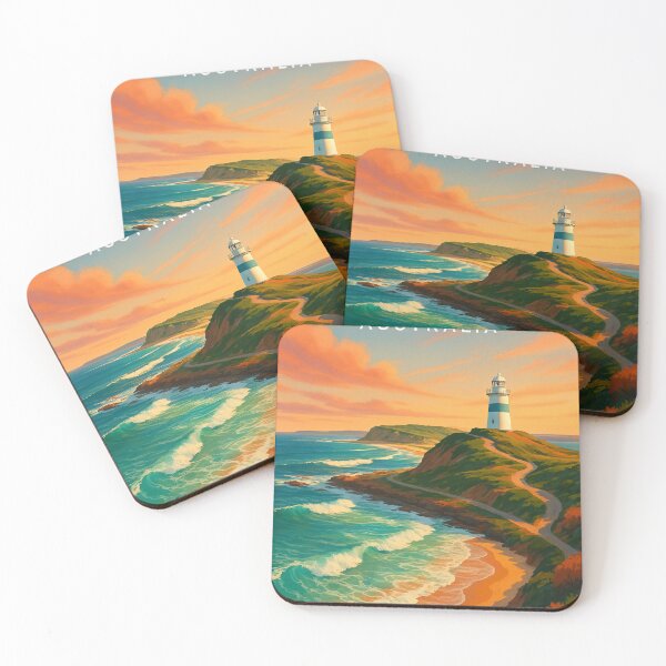 Item preview, Nobbys Headland and Lighthouse at Newcastle, NSW designed and sold by Aryabek.