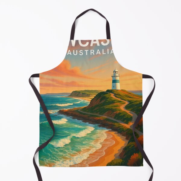 Item preview, Nobbys Headland and Lighthouse at Newcastle, NSW designed and sold by Aryabek.