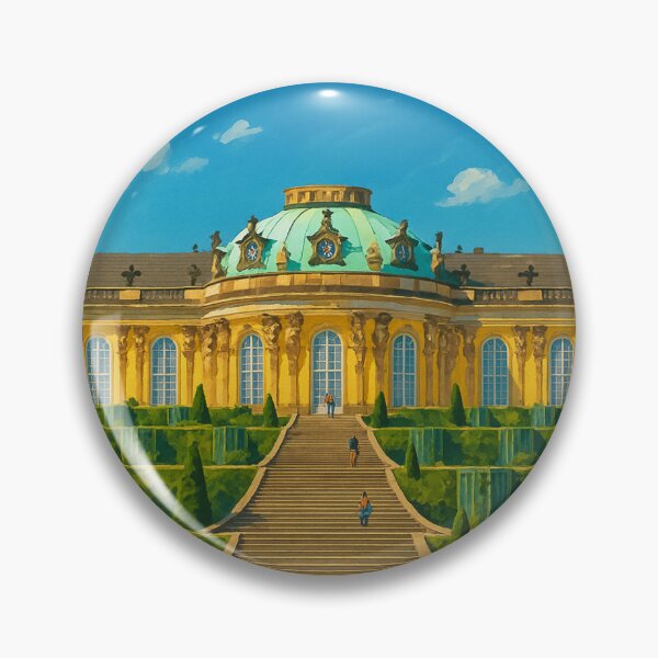 Item preview, Sanssouci Palace Steps in Potsdam, Germany designed and sold by Aryabek.