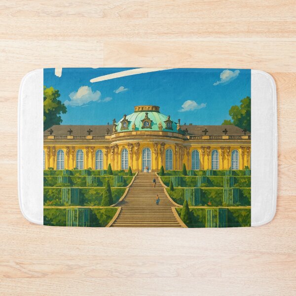 Item preview, Sanssouci Palace Steps in Potsdam, Germany designed and sold by Aryabek.