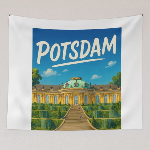 Item preview, Sanssouci Palace Steps in Potsdam, Germany designed and sold by Aryabek.