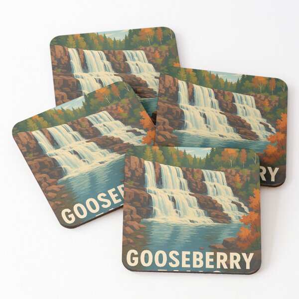 Item preview, Autumn at Gooseberry Falls State Park, Minnesota designed and sold by Aryabek.