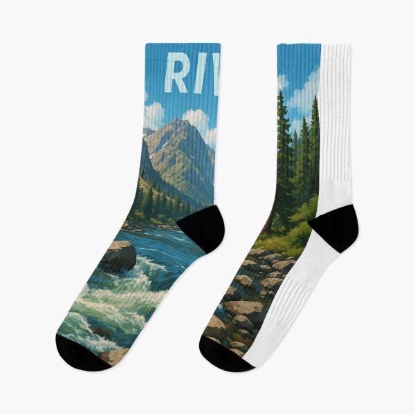 Item preview, Wenatchee River in Cascade Mountains, Washington designed and sold by Aryabek.
