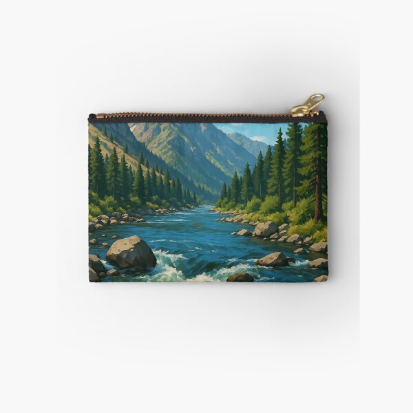 Item preview, Wenatchee River in Cascade Mountains, Washington designed and sold by Aryabek.