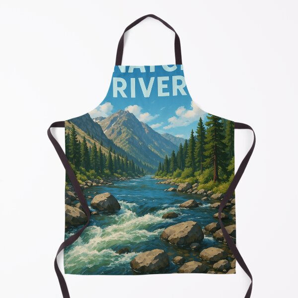 Item preview, Wenatchee River in Cascade Mountains, Washington designed and sold by Aryabek.