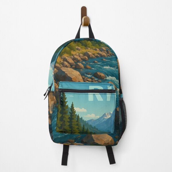 Item preview, Snow-Capped Cascades Over Wenatchee River, Washington designed and sold by Aryabek.