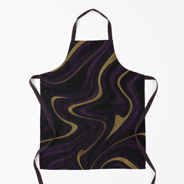 Item preview, Dark Purple Black Gold Glam Marble designed and sold by svarupa.