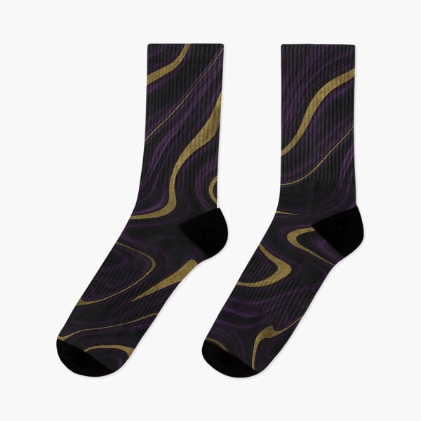 Item preview, Dark Purple Black Gold Glam Marble designed and sold by svarupa.