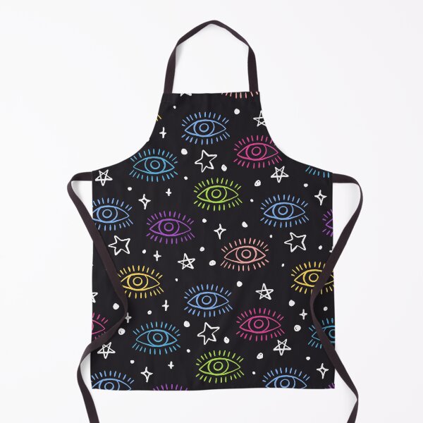 Item preview, Mystical Multicolor Eye with Stars Pattern designed and sold by Farissa Designs.