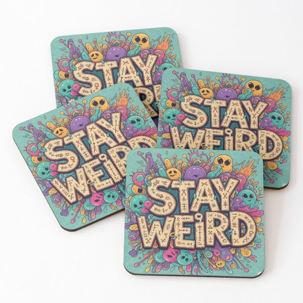 Item preview, Simple Quote – Stay Weird designed and sold by Estampa221B.