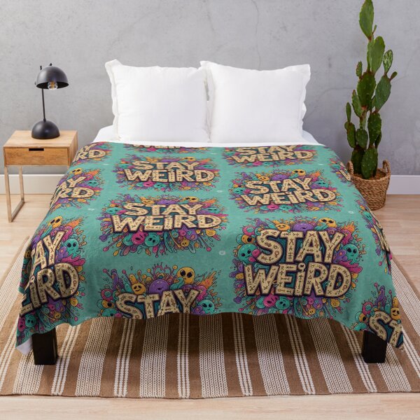 Item preview, Simple Quote – Stay Weird designed and sold by Estampa221B.