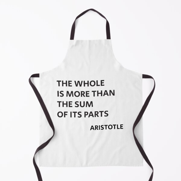 Item preview, Aristotle Quote - The whole is more than the sum of its parts   designed and sold by Inspirationmotivation.